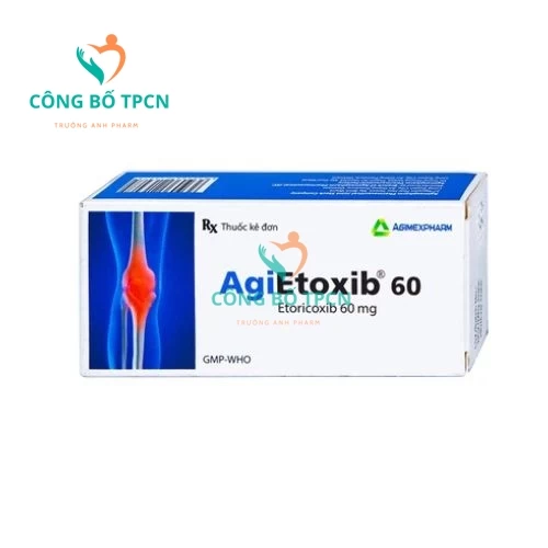 AgiEtoxib 60 Agimexpharm - Thuốc chống viêm giảm đau hiệu quả